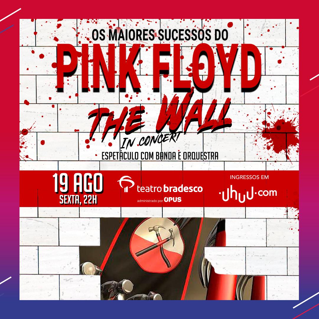 Pink Floyd The Wall Concert. Flyer Oficial