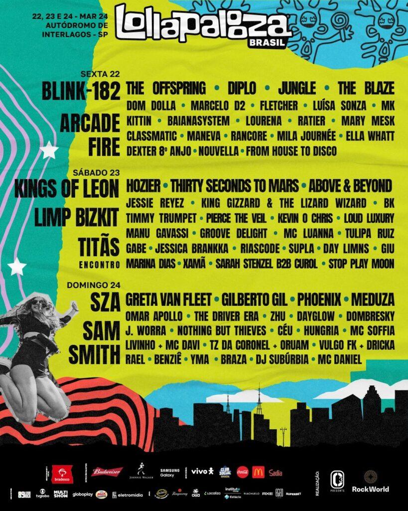 Line-Up completo Lollapalooza 2024