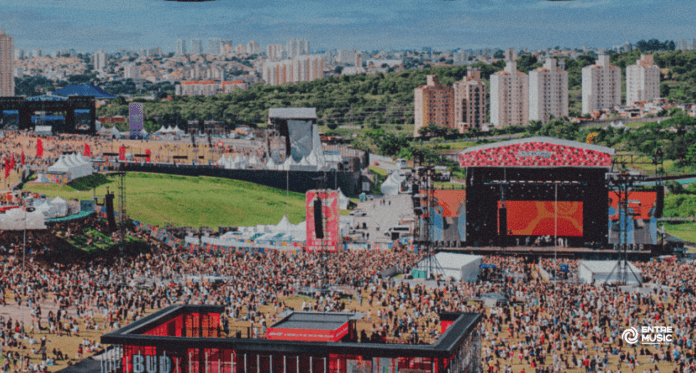 Palco LollaPalooza. Foto: Divulgação / Internet