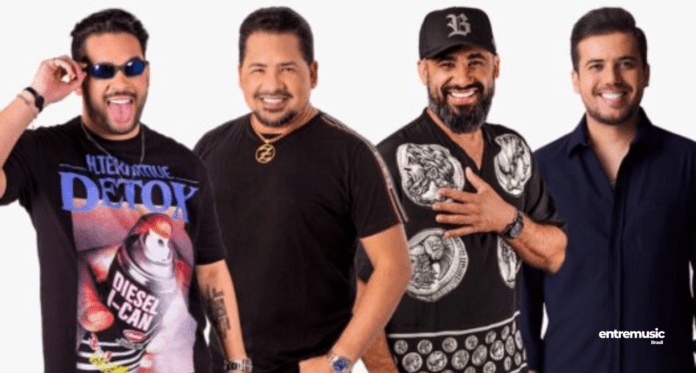 Raí Saia Rodada, Luan Estilizado, Zezo Potiguar e Henry Freitas. Foto: Divulgação/Internet