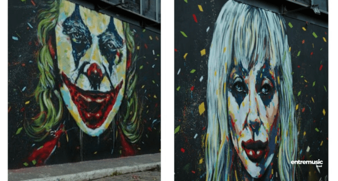 Beco do Batman Ganha Mural em Homenagem ao Filme Coringa: Delírio a Dois