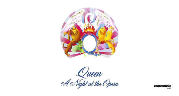 Queen - A Night at the Opera. Capa.