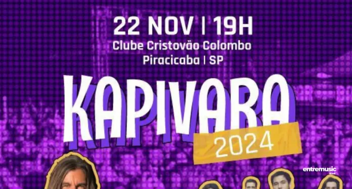 Kapivara 2024. Foto: Divulgação / Internet